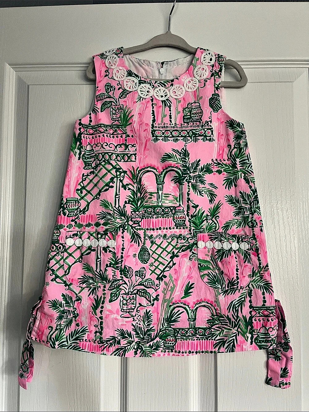 Lilly Pulitzer Pink & Green Printed Dress